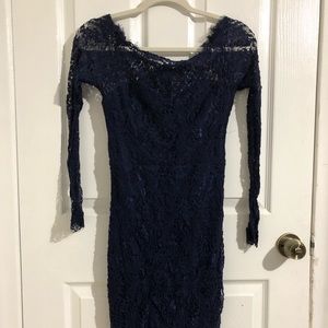YOINS long sleeve, off the shoulder dress